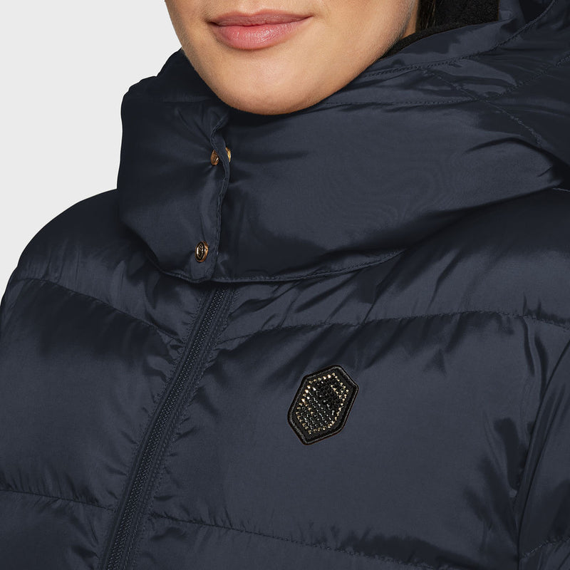 Samshield Billie Ladies Puffer Jacket - Navy Metal Eclipse