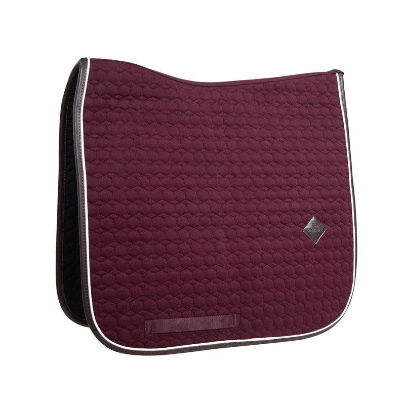 Kentucky Horsewear Dressage Saddle Pad Classic Leather