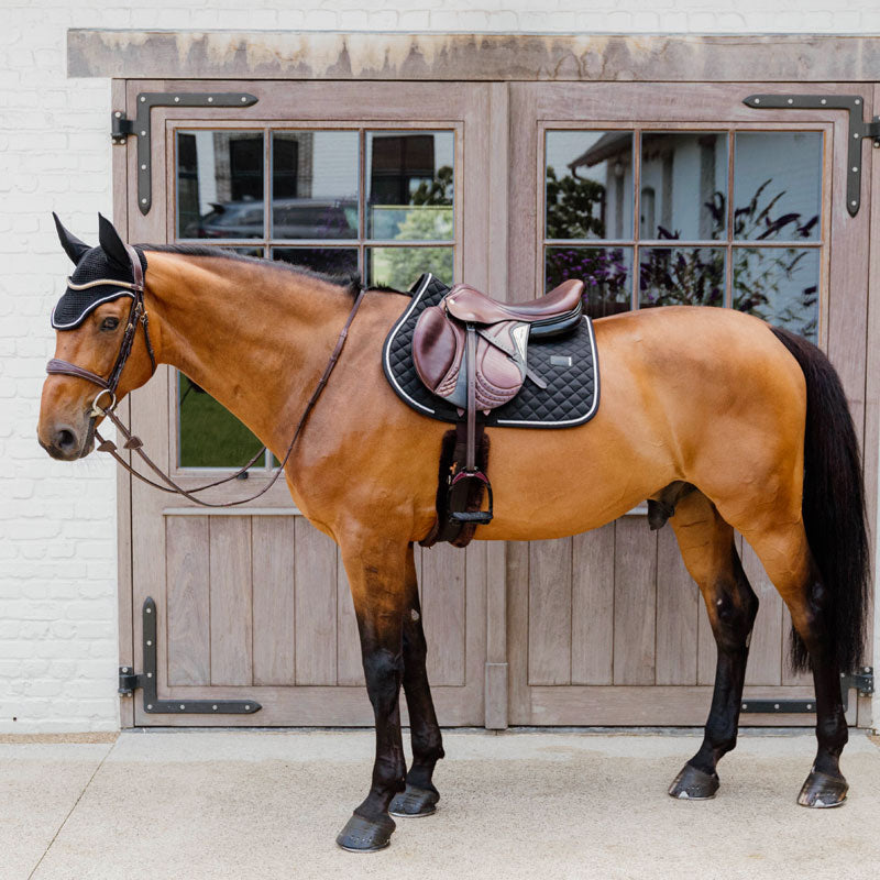 Kentucky Horsewear Saddle Pad Diamond Rope Jumping