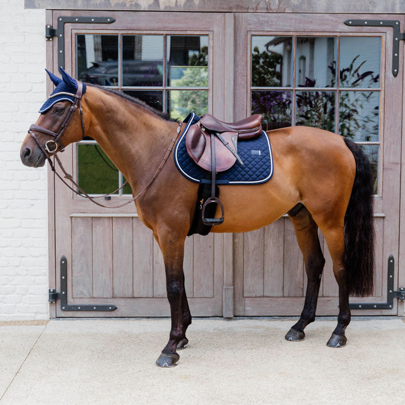 Kentucky Horsewear Saddle Pad Diamond Rope Jumping