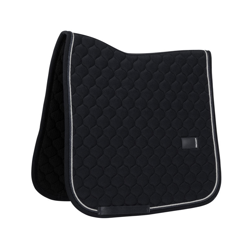 Kentucky Saddle Pad Onion Quilt Rubber Logo Dressage Black