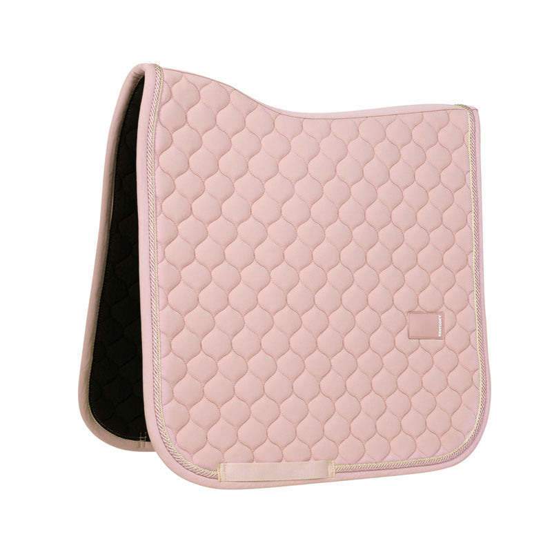 Kentucky Saddle Pad Onion Quilt Rubber Logo Dressage Light Pink