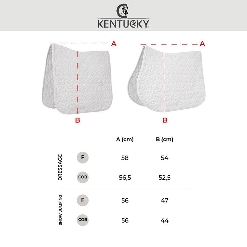 Kentucky Horsewear Skin Friendly Saddle Pad Dressage