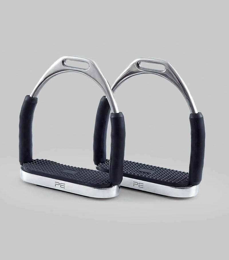 Premier Equine Stainless Steel Flexi Stirrups