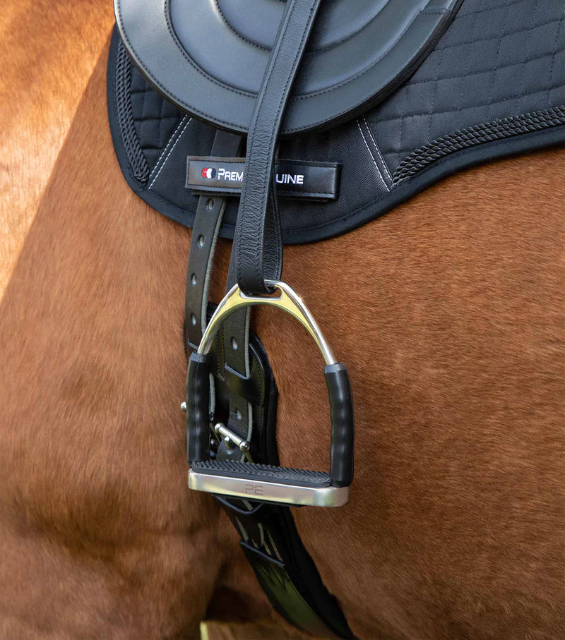 Premier Equine Stainless Steel Flexi Stirrups