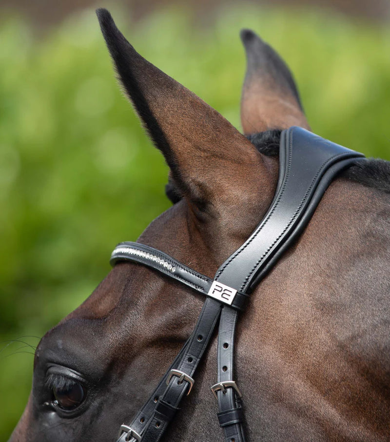 Premier Equine Stellazio Anatomic Snaffle Bridle with Flash