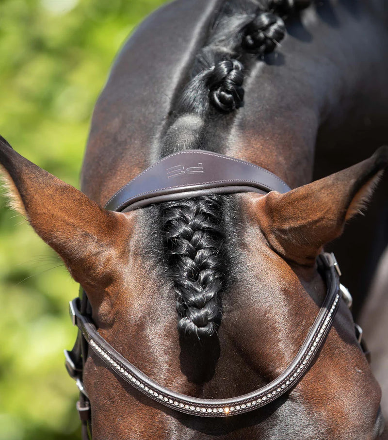 Premier Equine Stellazio Anatomic Snaffle Bridle with Flash