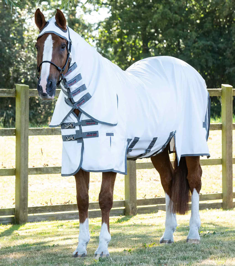 Premier Equine Sweet Itch Buster Fly Rug with Belly Flap