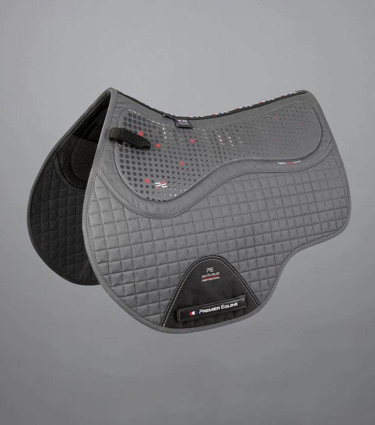 Premier Equine Close Contact Tech Grip Pro Anti-Slip Saddle Pad - GP/Jump Square