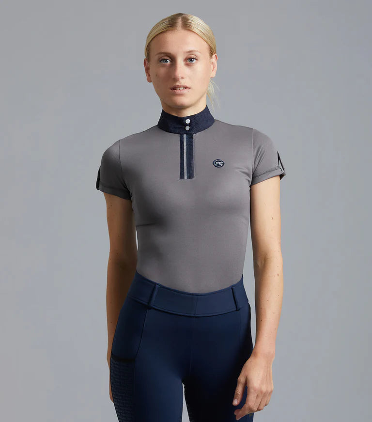 Premier Equine Amia Ladies Technical Short Sleeve Riding Top