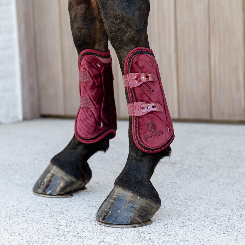 Kentucky Tendon Boots Bamboo Elastic Velvet