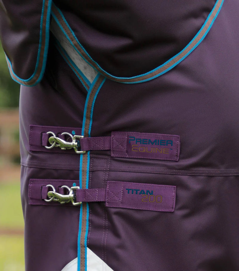 Premier Equine Titan 200g Turnout Rug with Snug Neck Cover