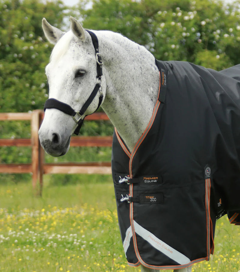 Premier Equine Titan 300g Turnout Rug with Snug-Fit Neck Cover