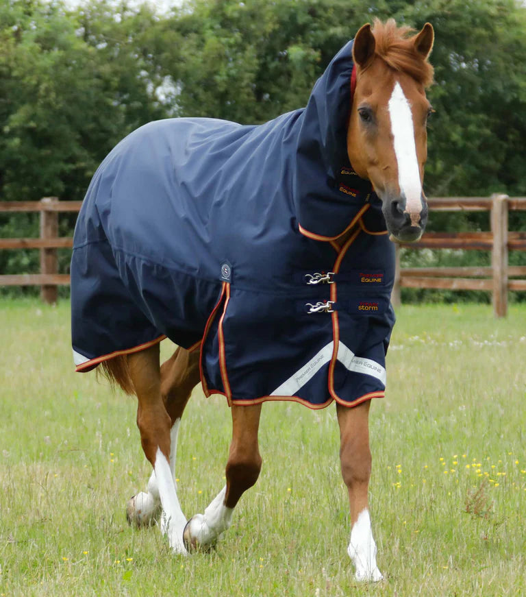 Premier Equine Titan Storm 450g Combo Turnout Rug with Snug-Fit Neck