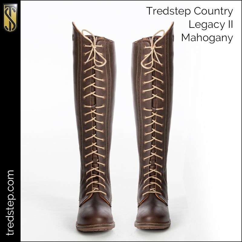 Tredstep Legacy II Tall Front Lace Country Boots