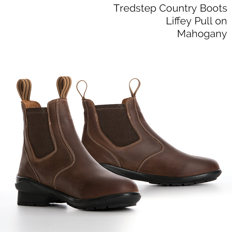 Tredstep Liffey Pull on Short Country Boots