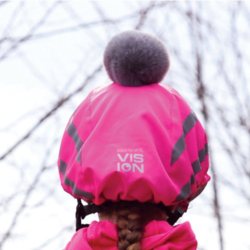 Hi-Vis Vision Water Resistant Deluxe Pom Hat Silk