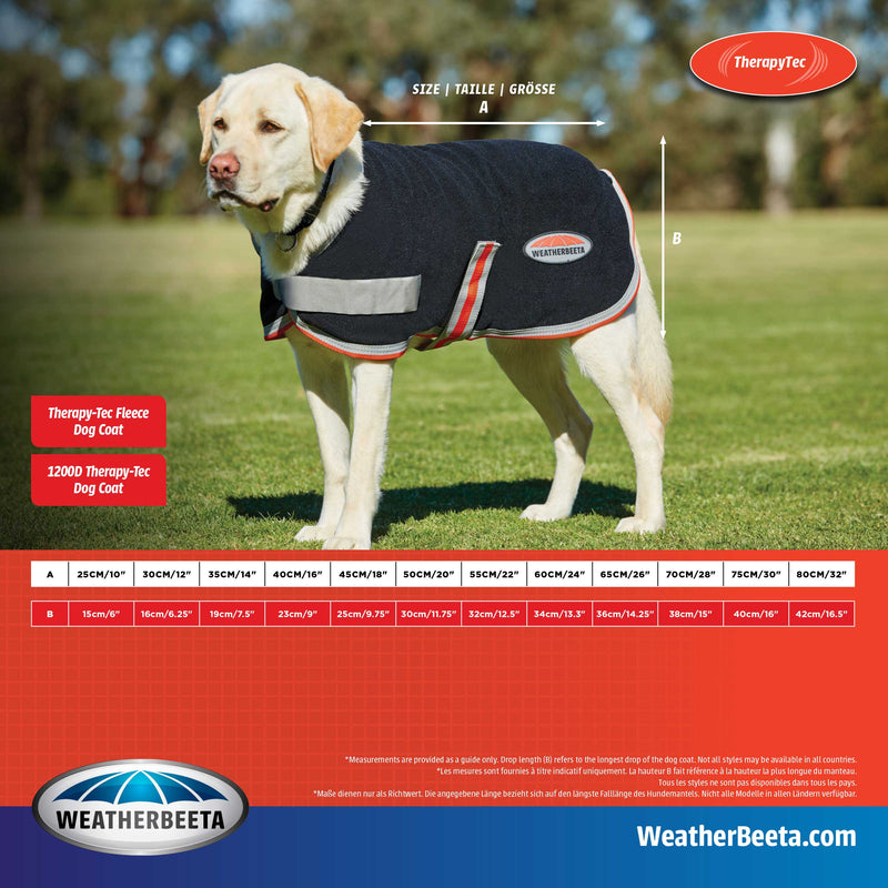 Weatherbeeta Comfitec 1200D Therapy-Tec Dog Coat