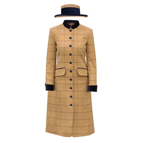 Longline Wheatley Tweed Leaders Jacket / Dress + Hat