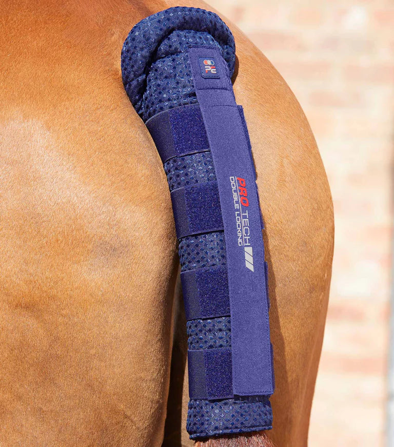 Premier Equine Waffle Quilted Double Locking Tail Guard