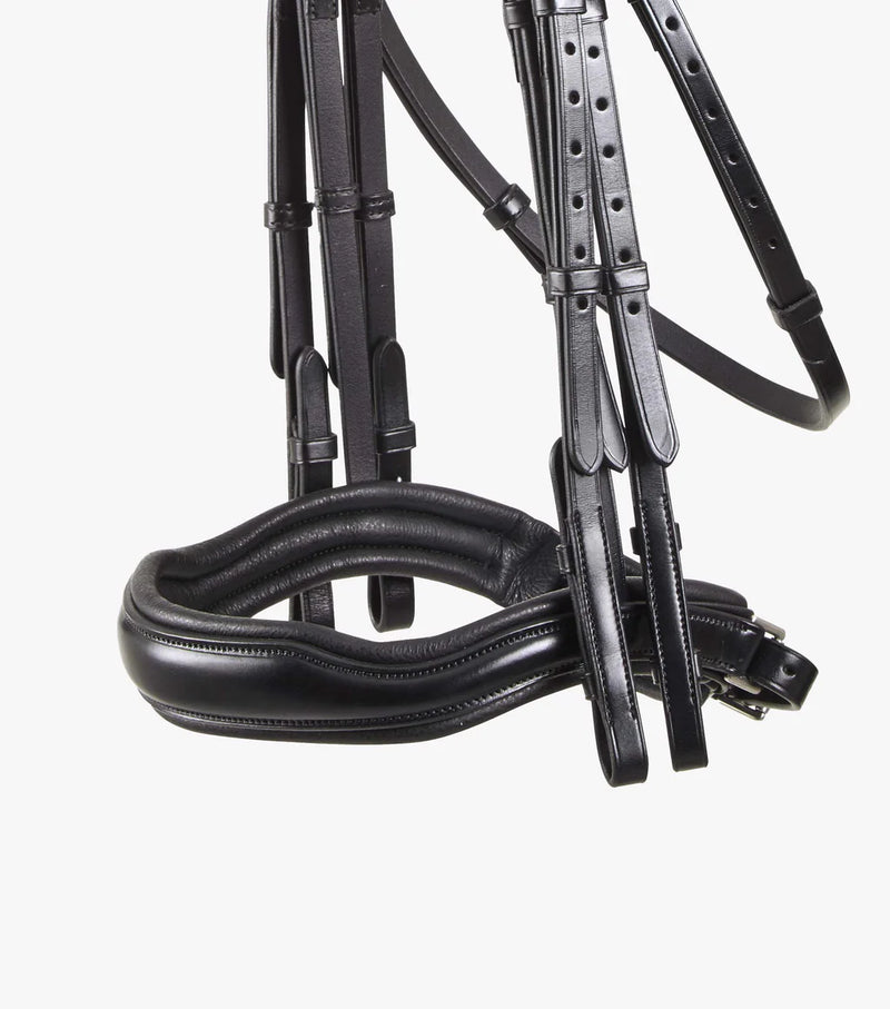 Premier Equine Abriano Anatomic Double Bridle Black