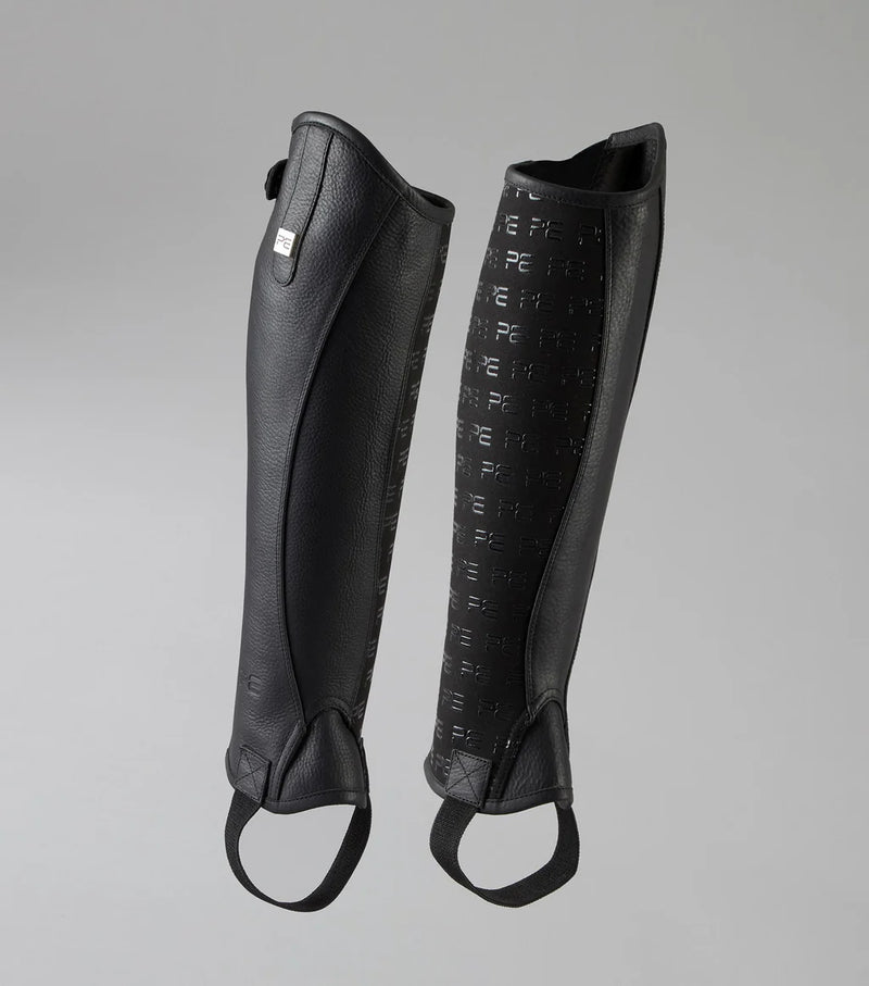 Premier Equine Actio Leather Half Chap