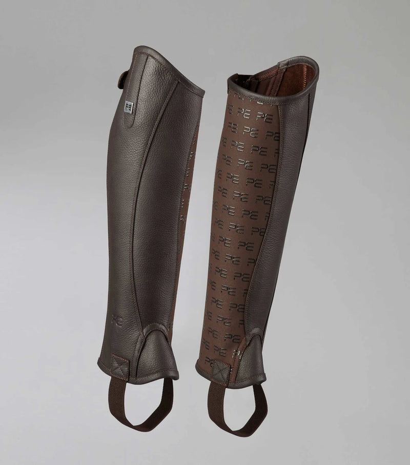 Premier Equine Actio Leather Half Chap