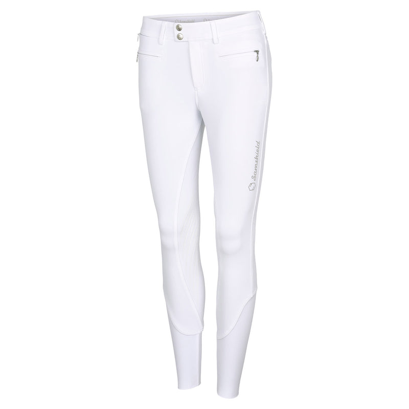 Samshield Adele Knee Grip Ladies White Breeches