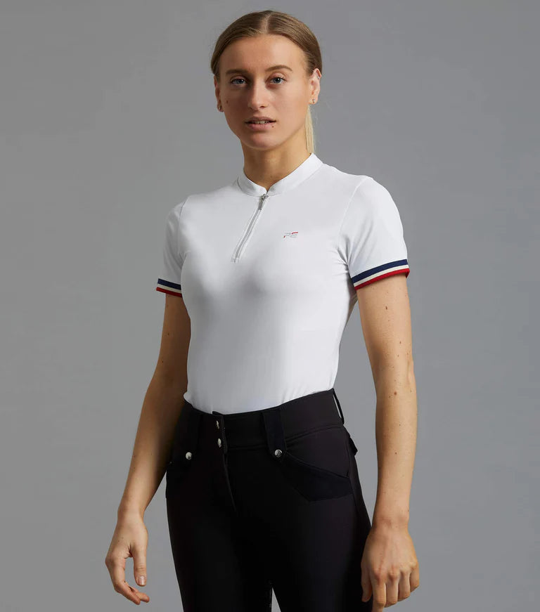 Premier Equine Allegra Ladies Short Sleeve Riding Top