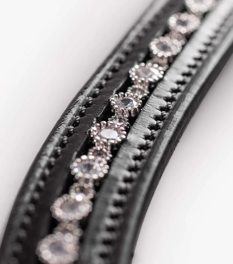 Premier Equine Bergamo Shaped Diamante Browband