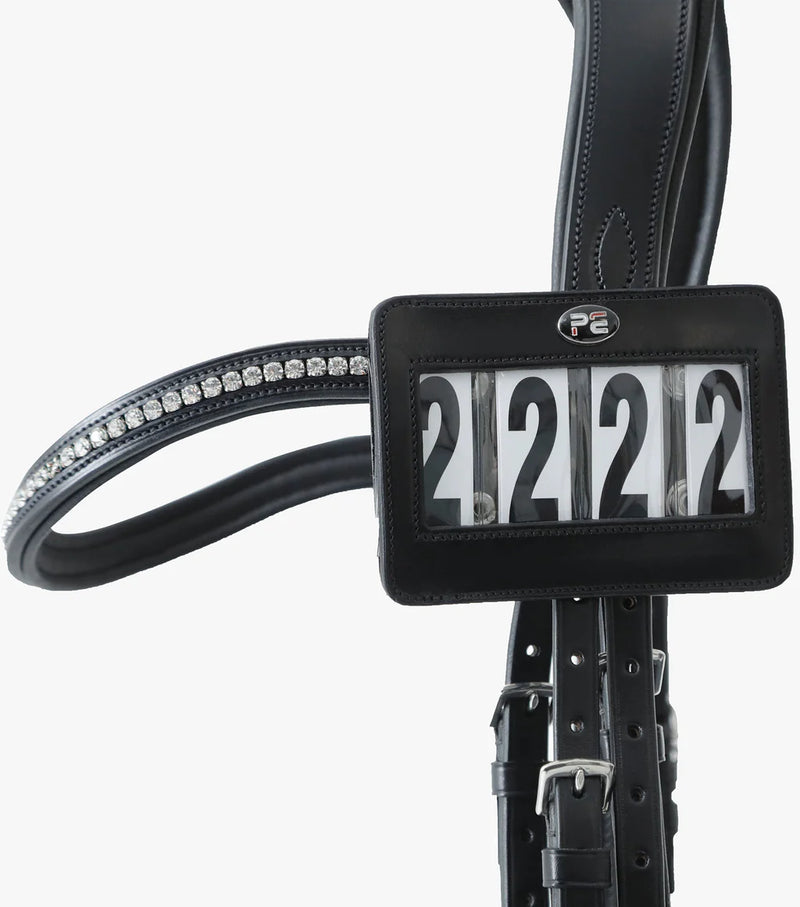 Premier Equine Bridle Competition Number Holder Pair