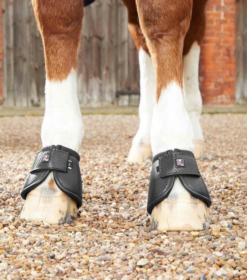 Premier Equine Carbon Tech Kevlar No-Turn Over Reach Boots