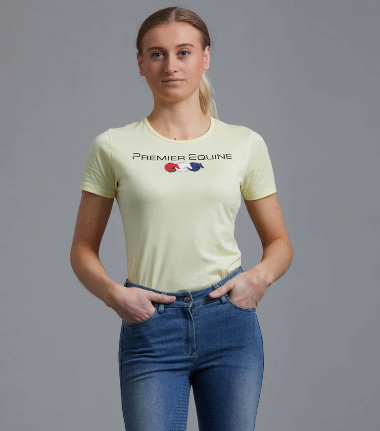 Premier Equine Chiaro Ladies Cotton Riding T-Shirt