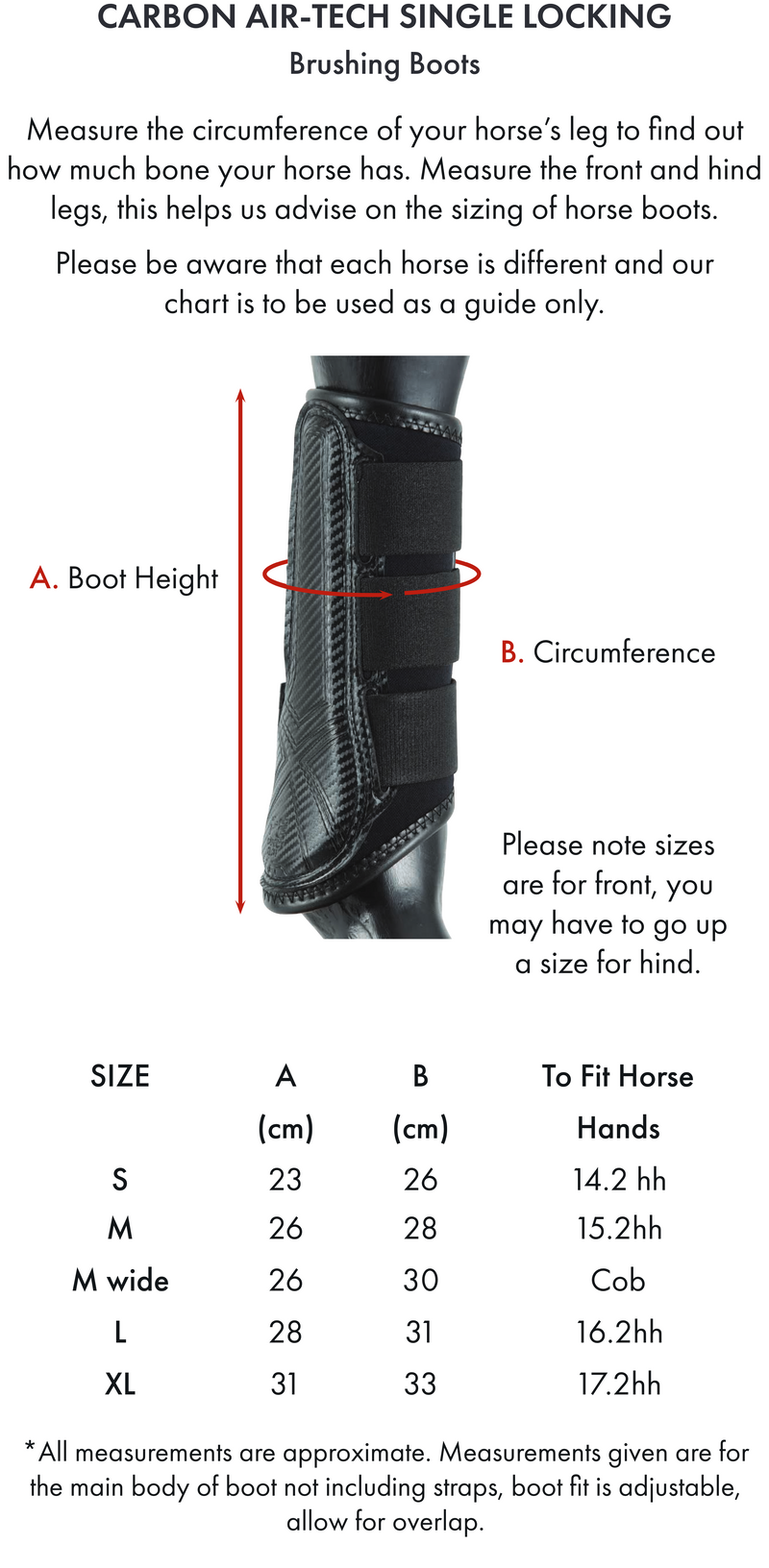 Premier Equine Carbon Air Tech Single Locking Brushing Boots