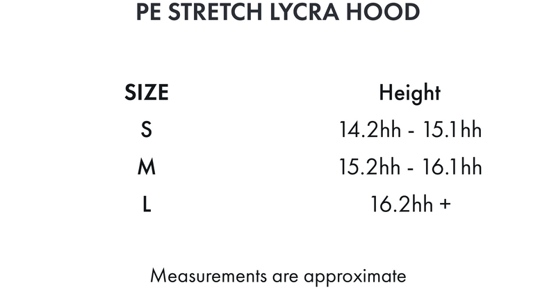 Premier Equine Stretch Lycra Hood