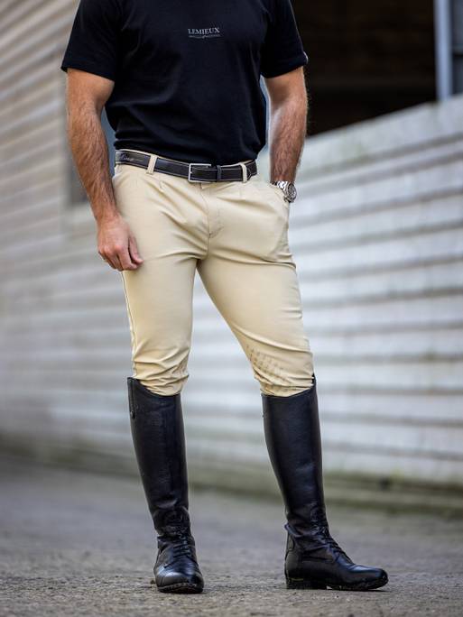 LeMieux Mens Elite Classic Pleated Breeches