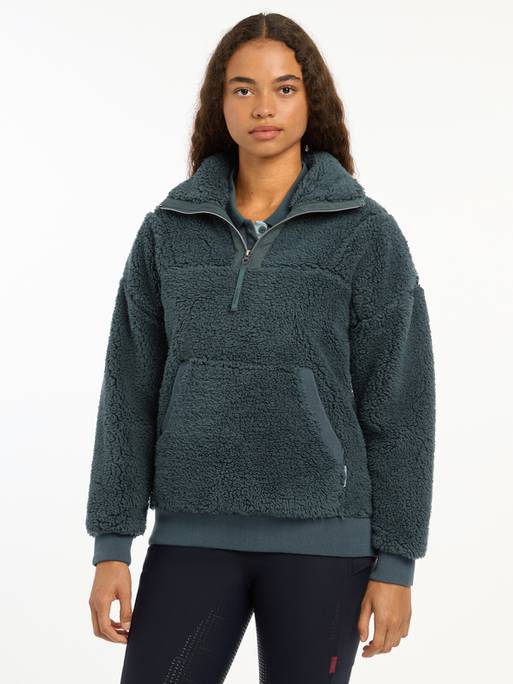 Lemieux Tara Teddy Fleece - Petrol