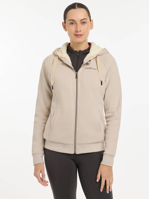 Lemieux Leia Lined Hoodie - Stone