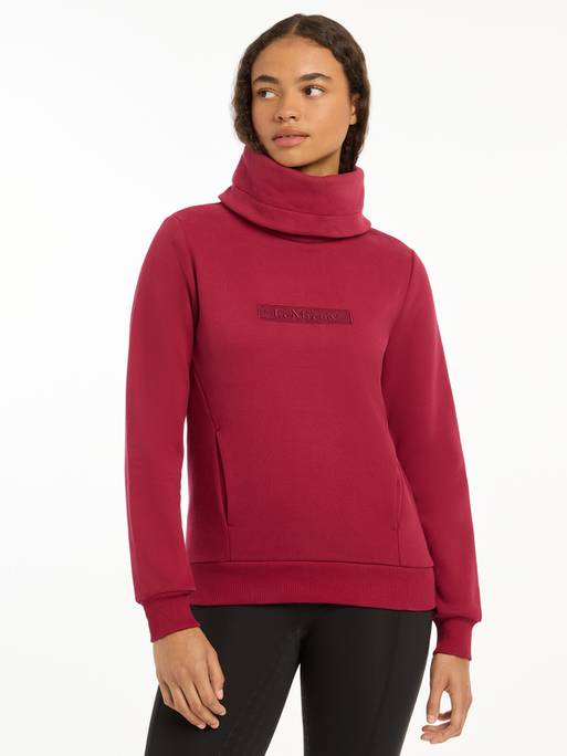 Lemieux Adele Funnel Neck Sweat - Ember