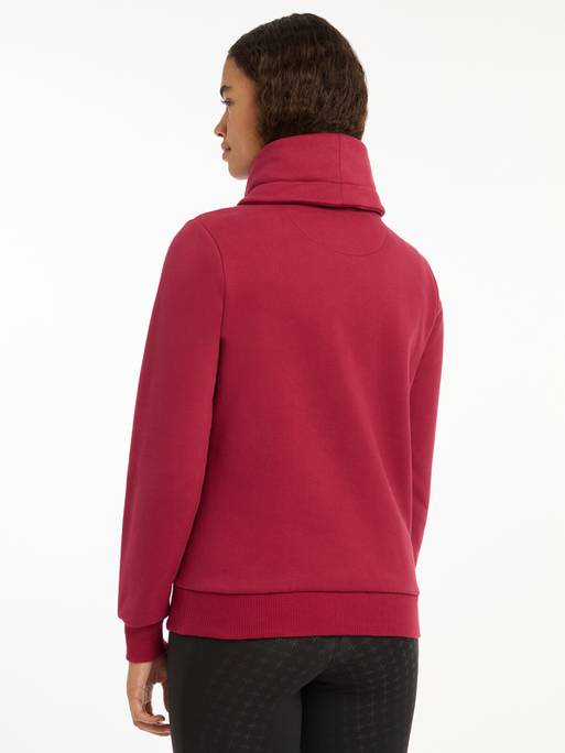 Lemieux Adele Funnel Neck Sweat - Ember