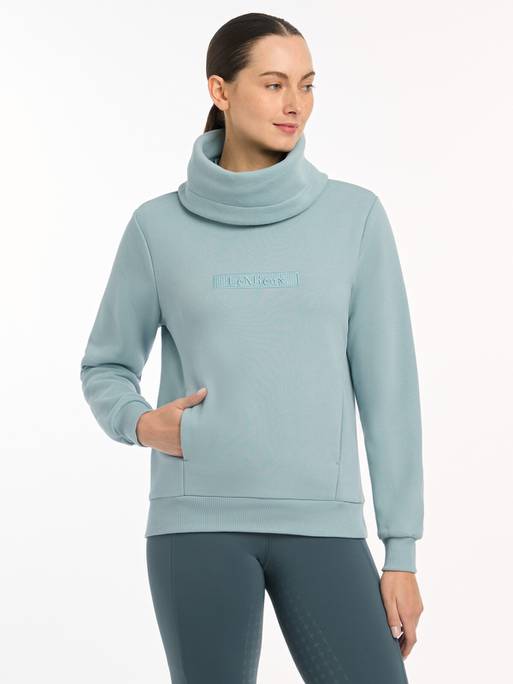 Lemieux Adele Funnel Neck Sweat - Glacier