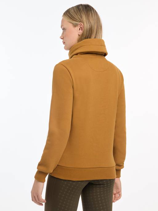 Lemieux Adele Funnel Neck Sweat - Ginger