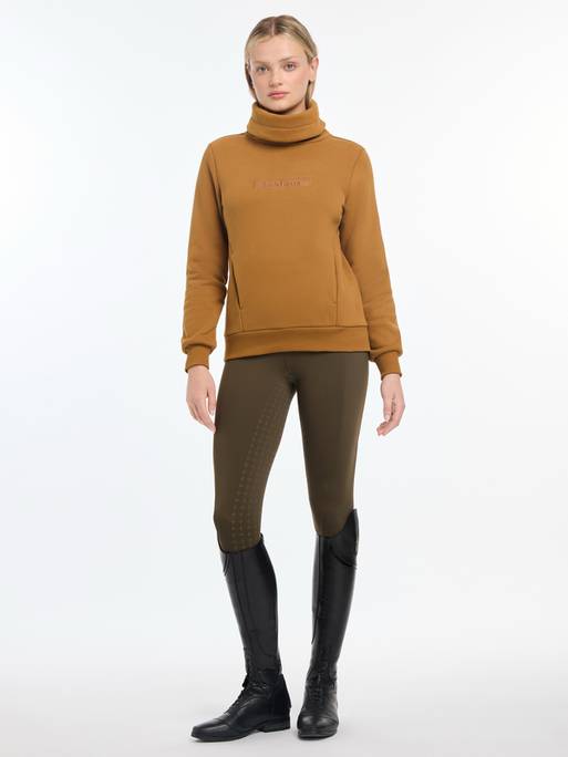 Lemieux Adele Funnel Neck Sweat - Ginger