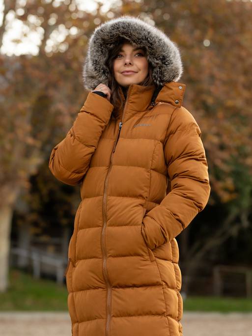 Lemieux Harper Longline Puffer Coat - Ginger