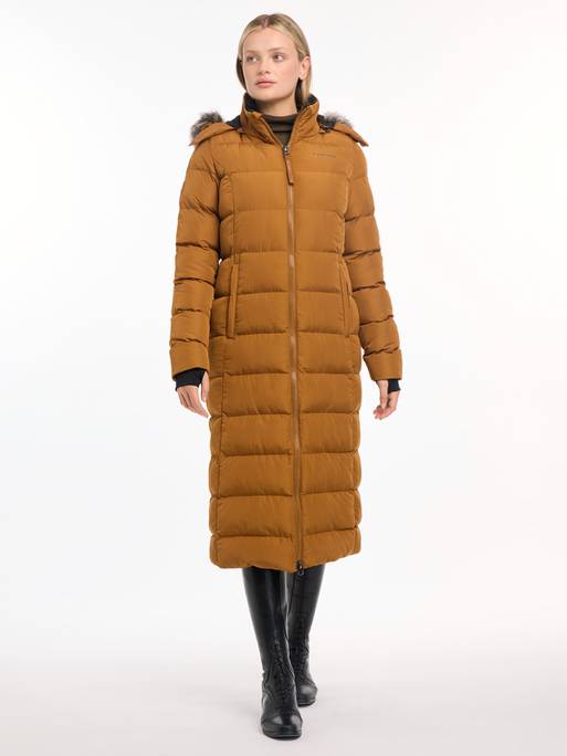 Lemieux Harper Longline Puffer Coat - Ginger