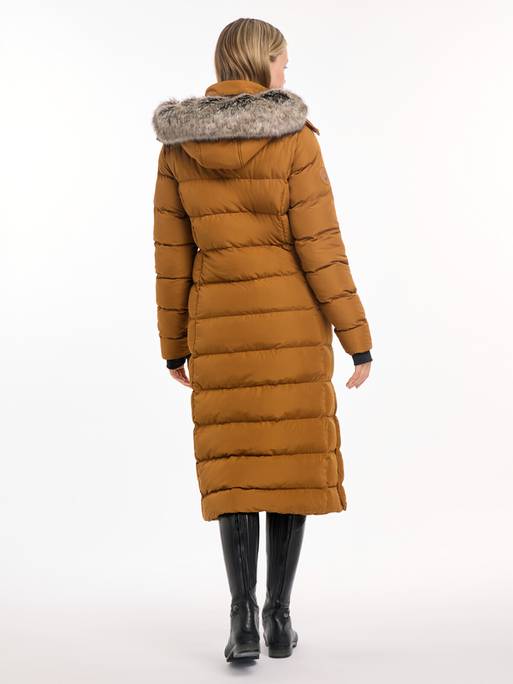 Lemieux Harper Longline Puffer Coat - Ginger