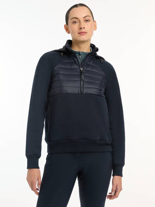 Lemieux Harley Hybrid Hoodie - Navy