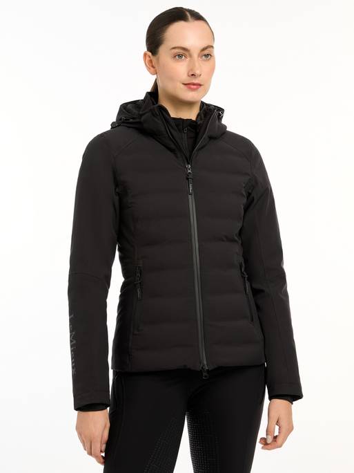 Lemieux Brooke Waterproof Hybrid Jacket - Black