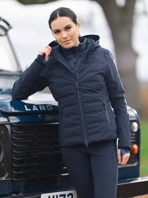 Lemieux Brooke Waterproof Hybrid Jacket - Navy