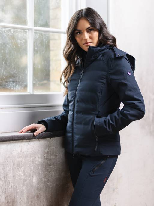 Lemieux Brooke Waterproof Hybrid Jacket - Navy